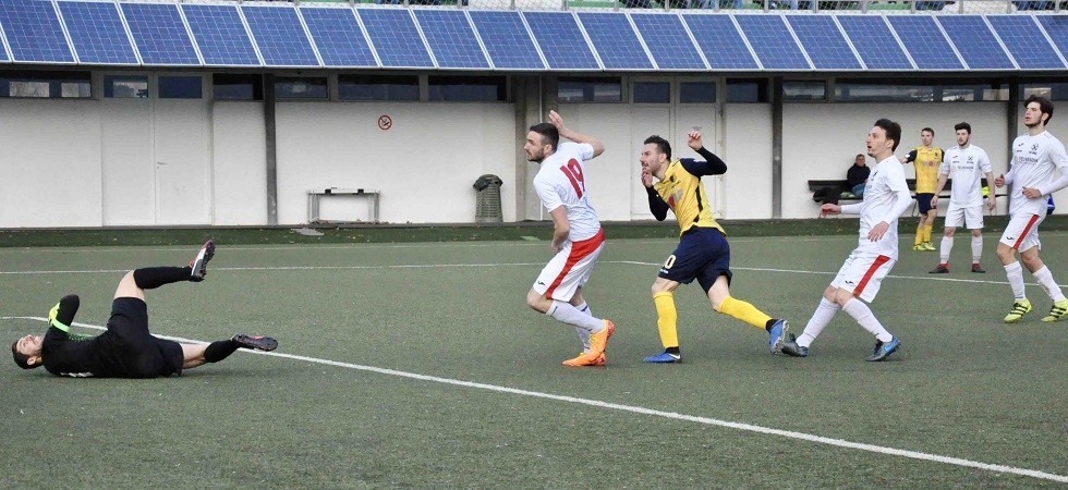 Il 3 a 0 di Pietribiasi (foto di Carmelo Ossanna) Il 3 a 0 di Pietribiasi (foto di Carmelo Ossanna)